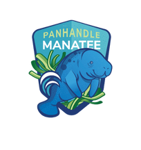 Panhandle Manatee Logo